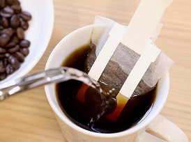 簡易抽出コーヒー